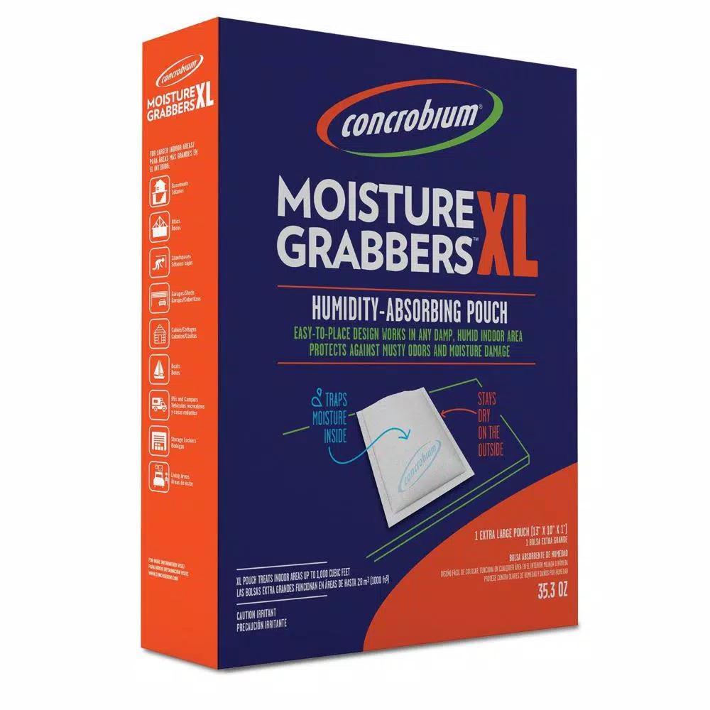 Concrobium Moisture Grabbers XL Humidity Absorbing Pouch, 35.3 oz
