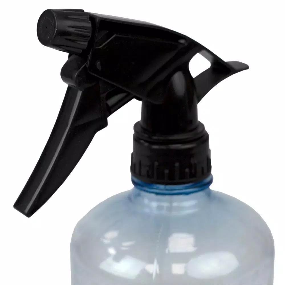 Unbranded 17 oz. Clear Plastic Spray Bottle - Multi-Purpose Empty Mister for Cleaning, Detailing, and Hair Care