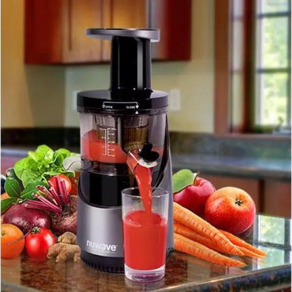 NuWave Nutri-Master 16 fl. oz. Black Masticating Slow Juicer