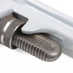 Stark 36 in. Aluminum Straight Pipe Wrench, Heavy Duty Adjustable Plumber's Wrench thumbnail 4