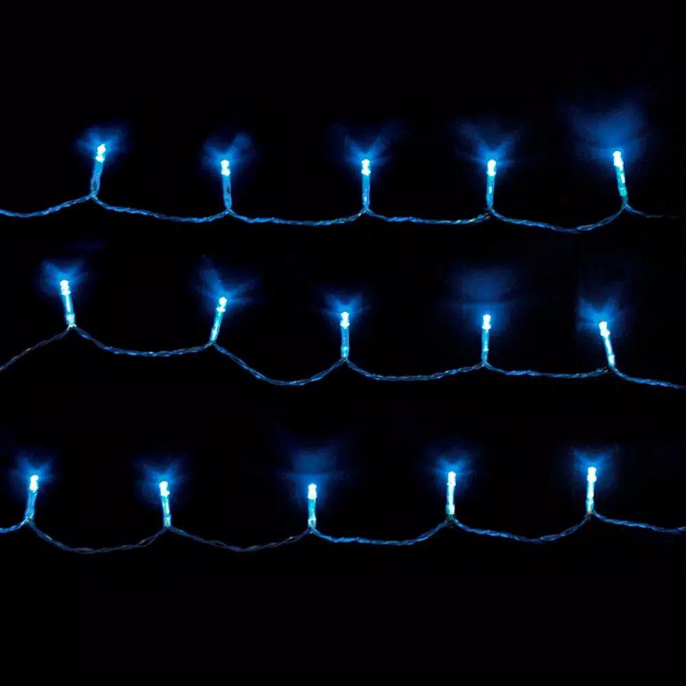 ALEKO 60 LED White Solar Powered String Lights, 15 ft. Outdoor Specialty Lights