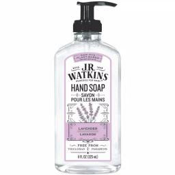 J.R. Watkins Lavender Essential Oil Hand Soap, 11 oz. Pump Bottle (Case of 6) thumbnail 1