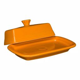 Fiesta Butterscotch XL Ceramic Covered Butter Dish, 2-Piece Set thumbnail 1
