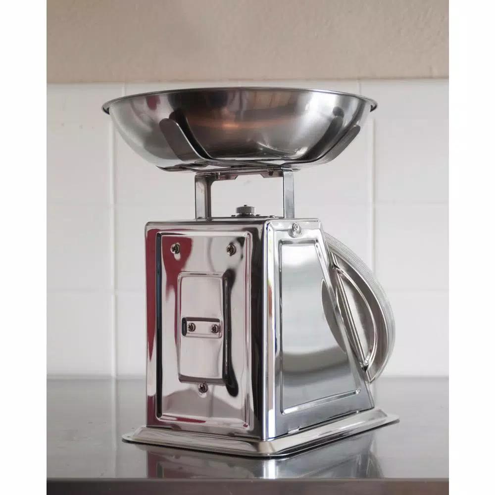 Sportsman Series 44 lb. Stainless Steel Analog Food Scale with Removable Bowl
