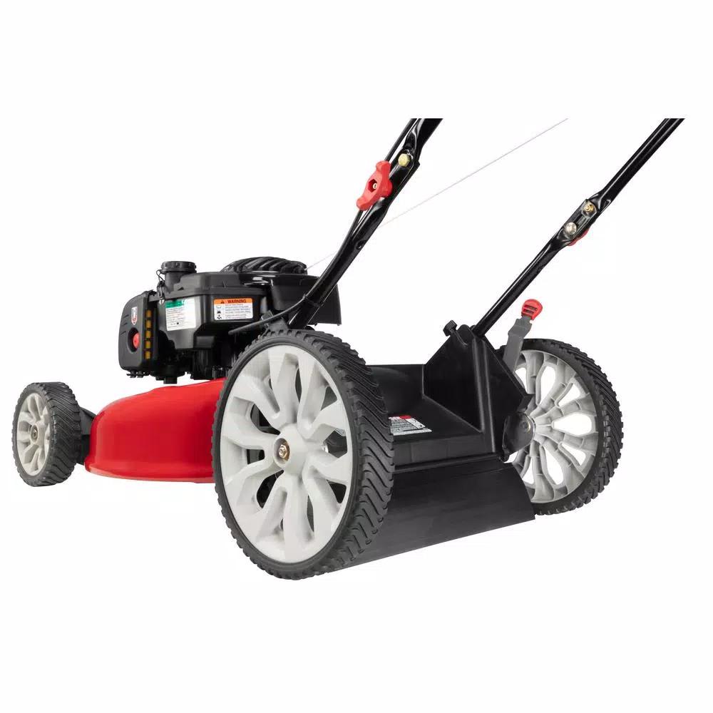 Troy-Bilt TB100 21 in. 140cc Briggs & Stratton Gas Push Lawn Mower with TriAction Cutting System