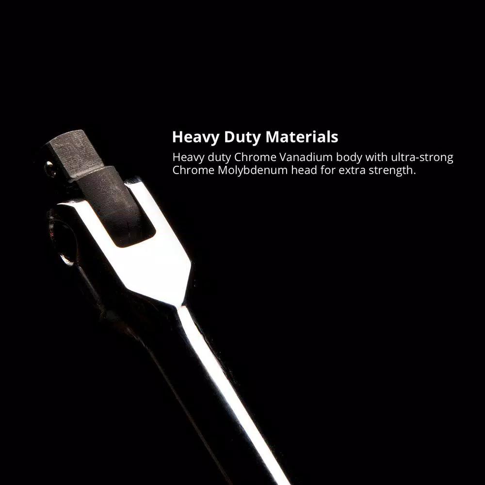 Capri Tools 3/8 in. Drive 12 in. Breaker Bar with Textured Soft Grip Handle