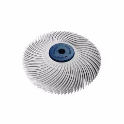Dedeco Sunburst 3 in. 6-Ply Radial Discs 120-Grit Medium Cleaning and Polishing Tool thumbnail 1