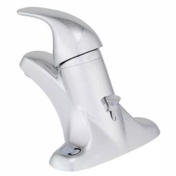 Moen Adler 4 in. Centerset Single-Handle Bathroom Faucet, Chrome (2-Pack) thumbnail 9