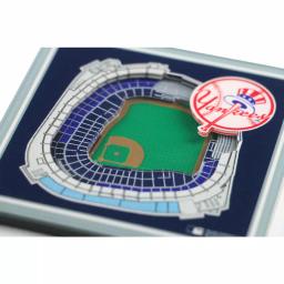 YouTheFan MLB New York Yankees StadiumViews 3D Acrylic Coasters, 2-Pack thumbnail 3