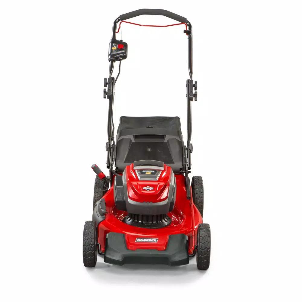 Snapper XD 82V MAX 21 in. Cordless Electric Lawn Mower Kit with (2) 2.0 Ah Batteries and Rapid Charger