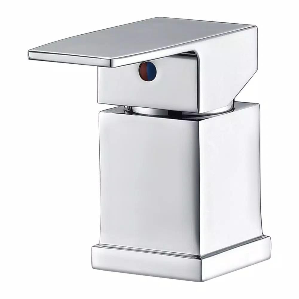 ANZZI Nite Series Single-Handle Deck-Mount Roman Tub Faucet with Handheld Sprayer, Polished Chrome