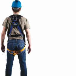 Werner Blue Armor 1000 Positioning Harness with 3 D-Rings, Small, Blue thumbnail 8