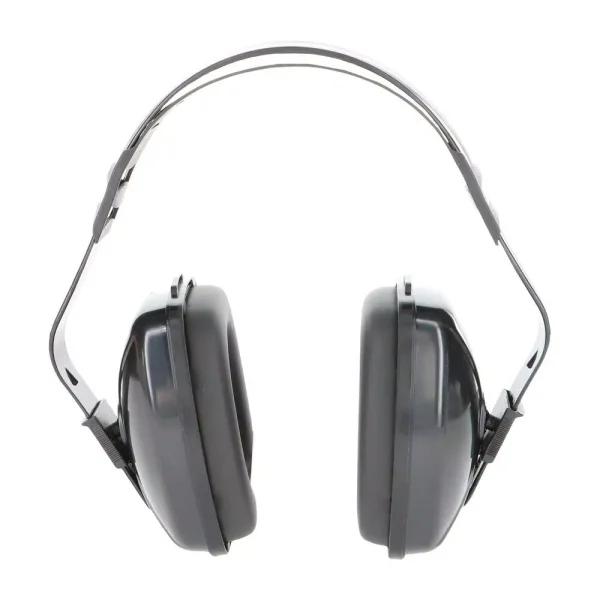 HDX Black Passive Hearing Protection Ear Muffs, 23 dB NRR, Lightweight Over-the-Head Design