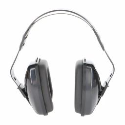 HDX Black Passive Hearing Protection Ear Muffs, 23 dB NRR, Lightweight Over-the-Head Design thumbnail 1