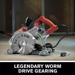 SKILSAW 7 in. 15 Amp Medusaw Worm Drive Circular Saw for Concrete, Corded thumbnail 2