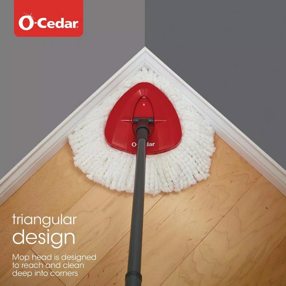 O-Cedar EasyWring Microfiber Spin Mop and Bucket System