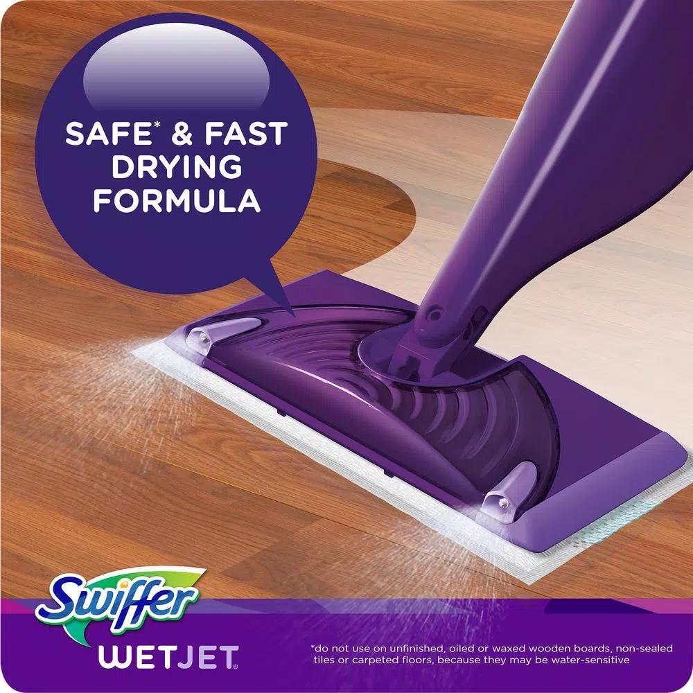Swiffer WetJet Multi-Surface Floor Cleaner Solution Refill, 42.2 oz (2-Pack)