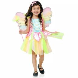 Unbranded Girls Rainbow Princess Fairy Halloween Costume - X-Small thumbnail 1