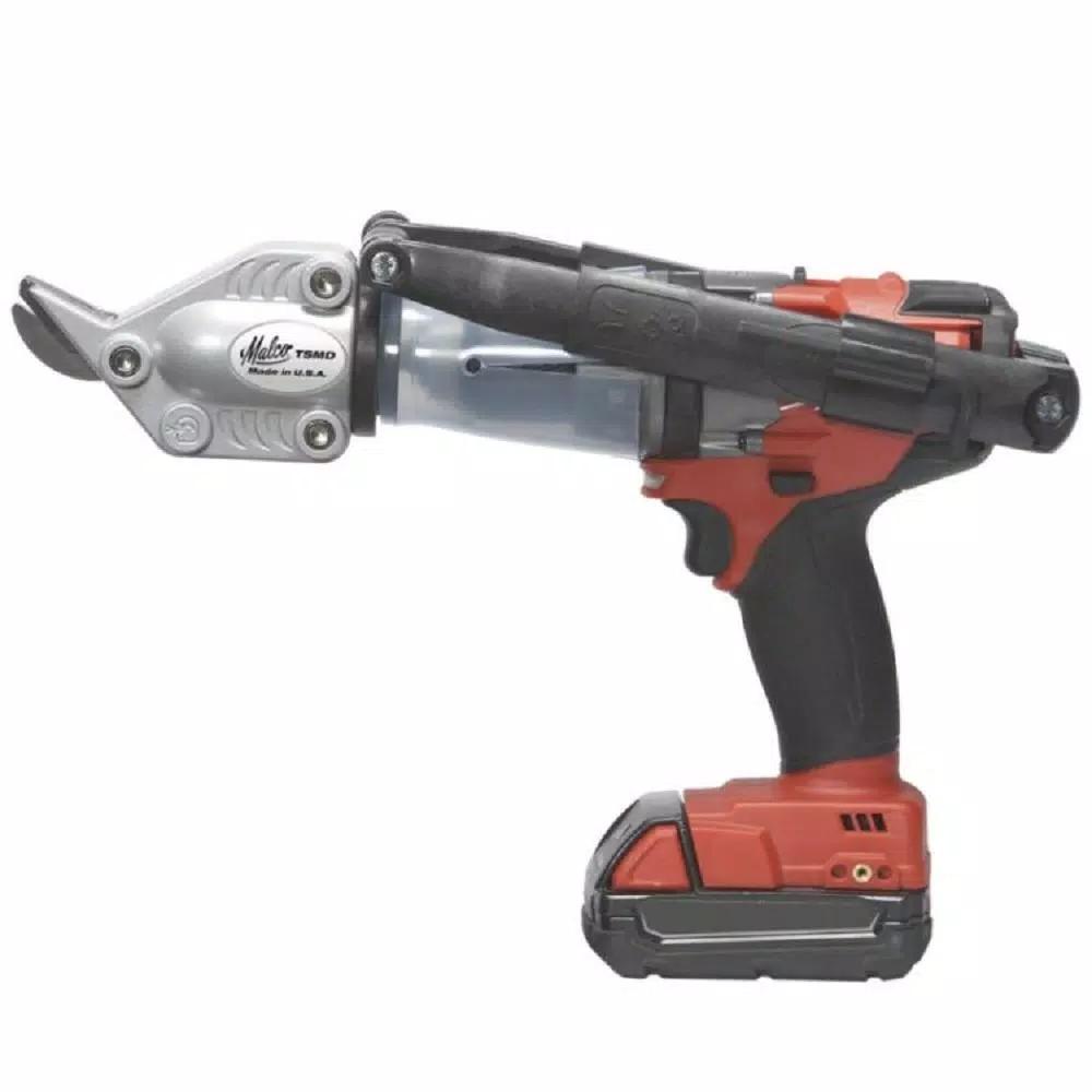 Malco TSMD TurboShear Double-Cut Metal Shear Drill Attachment
