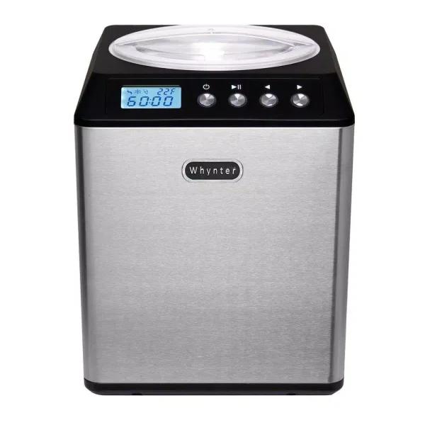 Whynter ICM-201SB 2.1 Qt. Stainless Steel Electric Ice Cream Maker with Built-In Timer