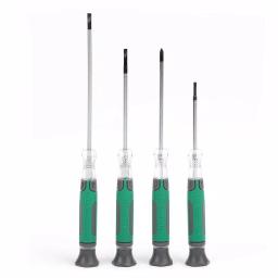 Commercial Electric 4-Piece Precision Screwdriver Set for Electrical Work thumbnail 1