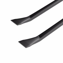 Stalwart 4-Piece Steel Pry Bar Set with Angled Chisel Ends thumbnail 4