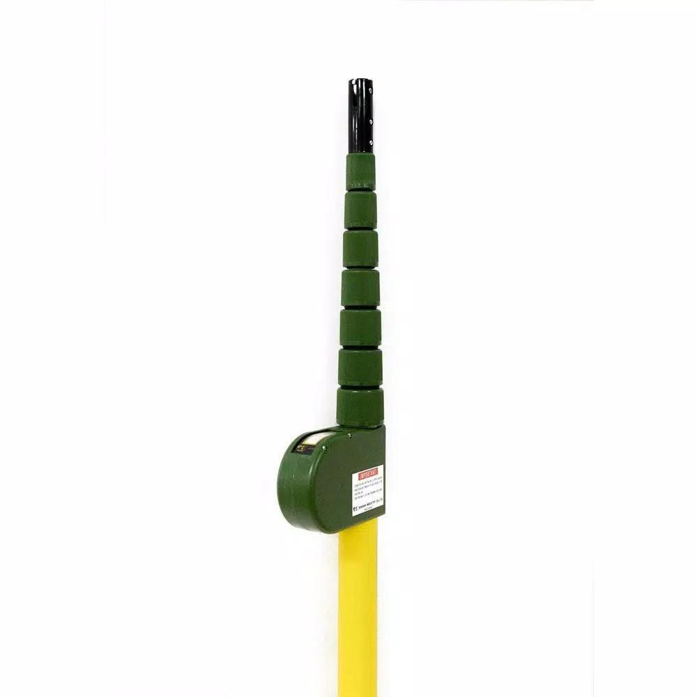 AdirPro 26 ft. Telescoping Digital Measuring Pole, Fiberglass Construction, 1:2,000 Accuracy