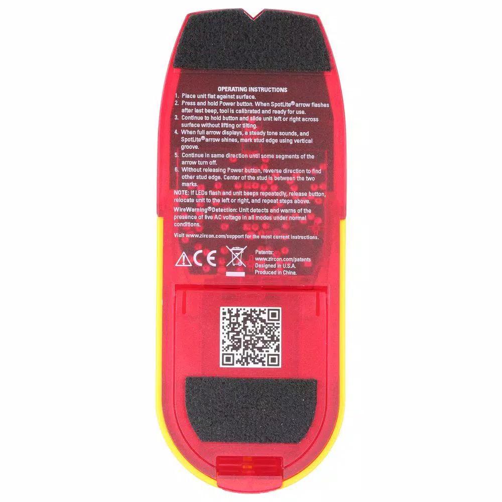 Zircon StudSensor HD35 Stud Finder with WireWarning and SpotLite