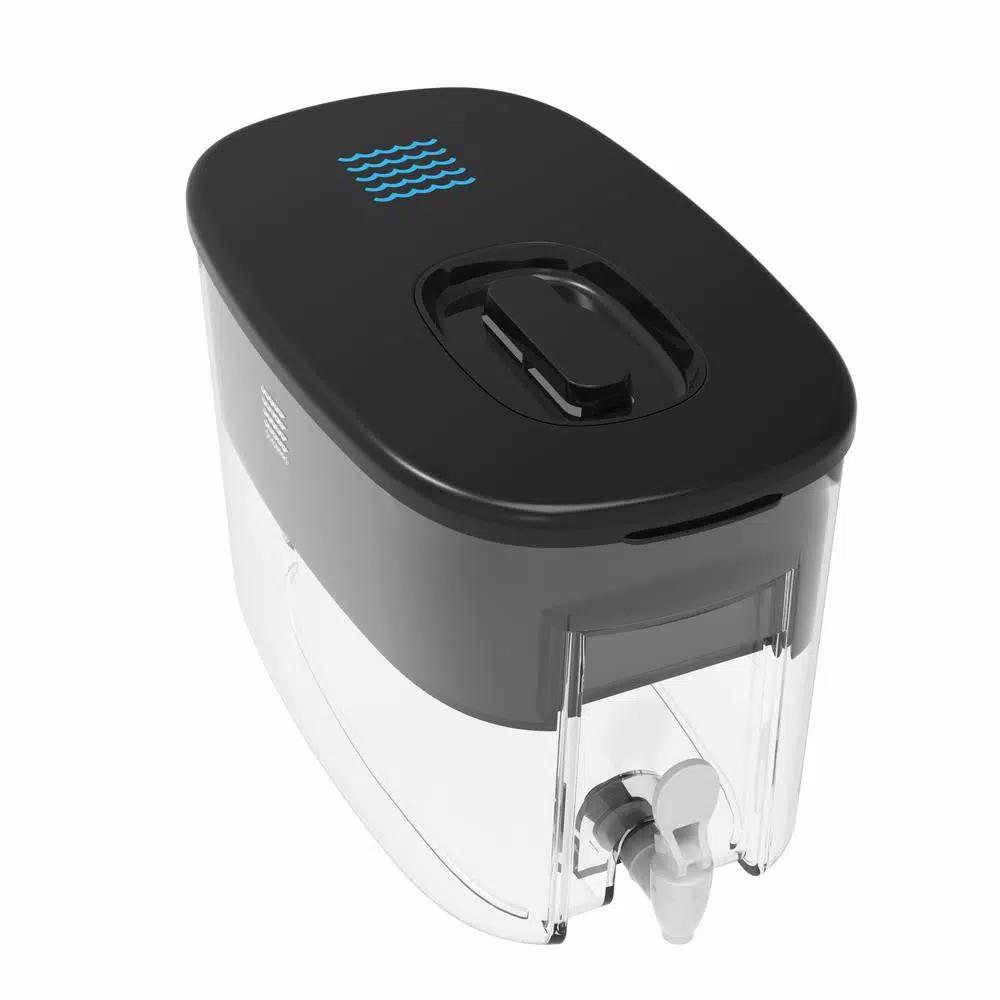 DRINKPOD Alkaline Water Dispenser 2.4 Gal. Countertop Filtration System, 3-Pack with 3 Filters
