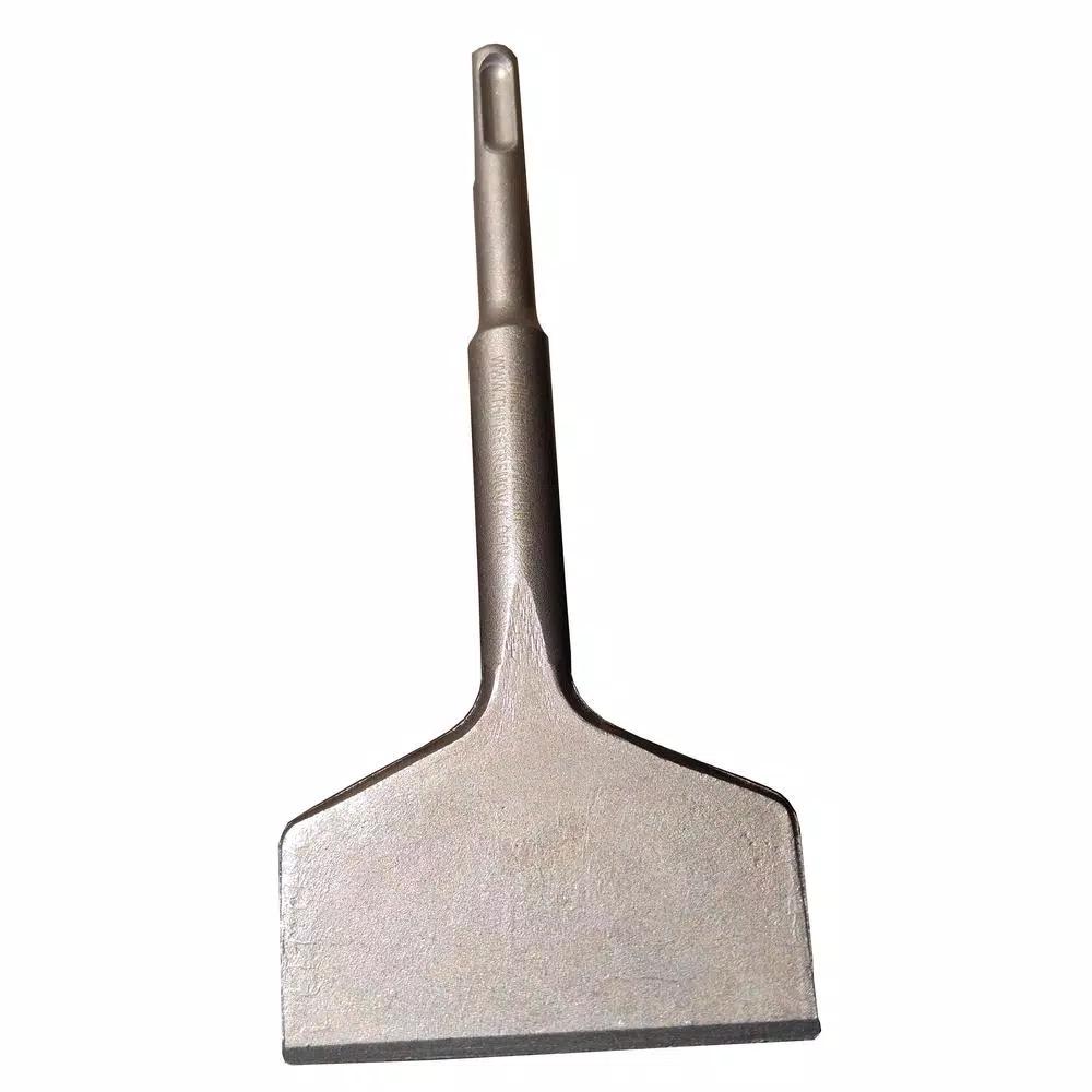 Thinset Removal Bit 3 in. x 6.5 in. SDS-Plus Scaling Chisel, Wide Blade for Tile and Thinset Removal