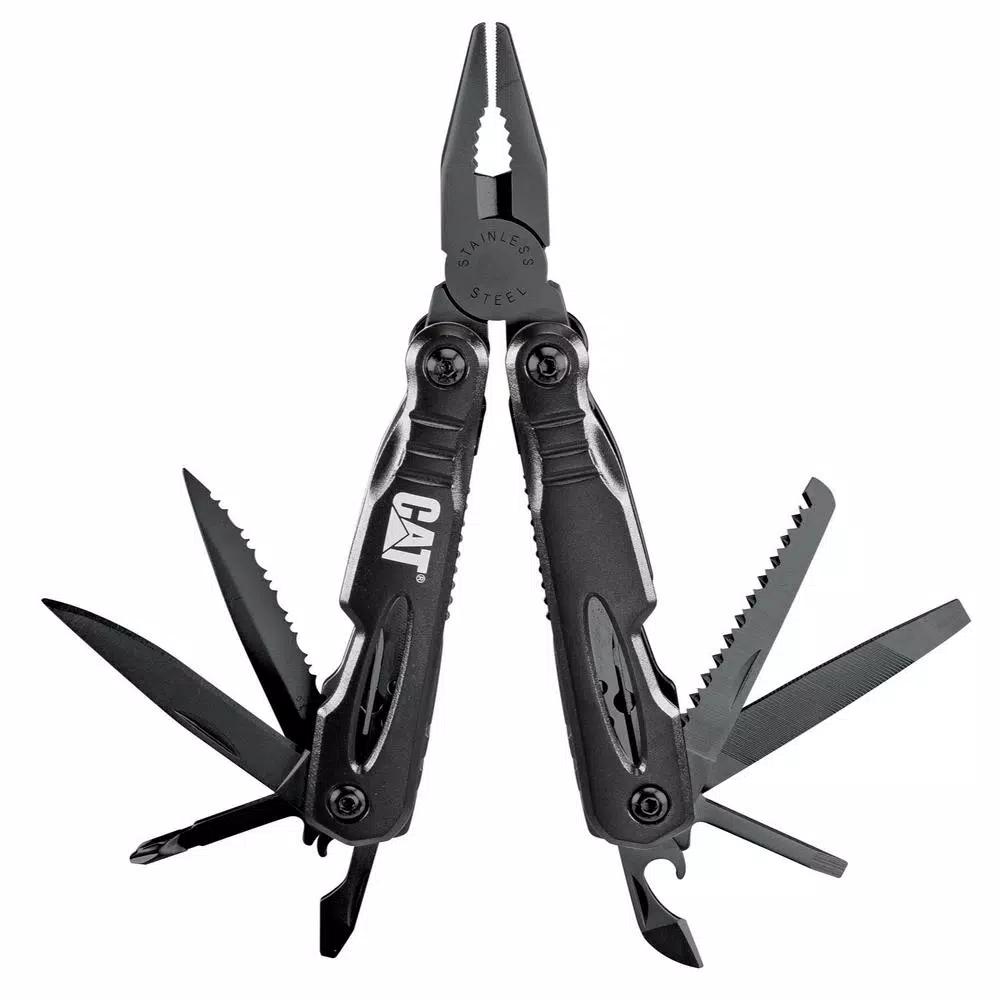 CAT 13-in-1 Multi-Tool with Black Anodized Aluminum Chassis