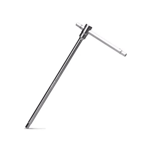 Capri Tools 5 mm Sliding T-Handle Hex Wrench, Chrome Vanadium Steel