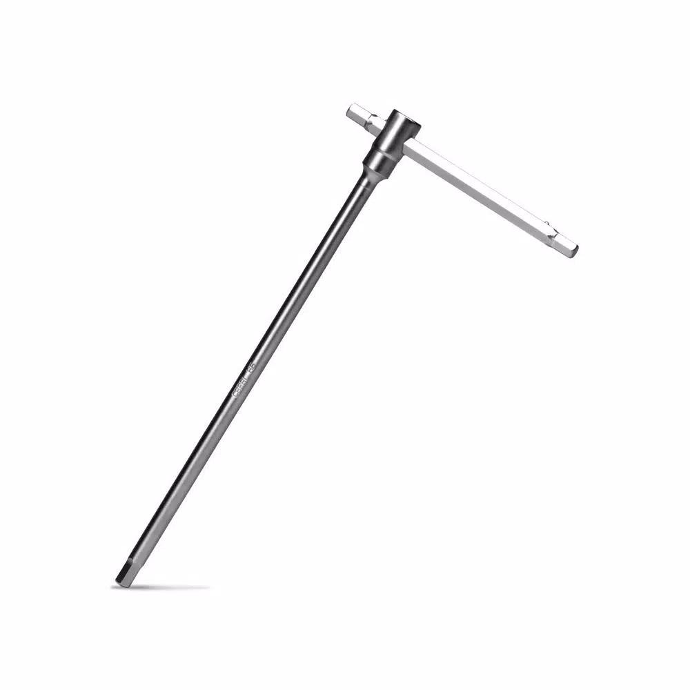 Capri Tools 5 mm Sliding T-Handle Hex Wrench, Chrome Vanadium Steel