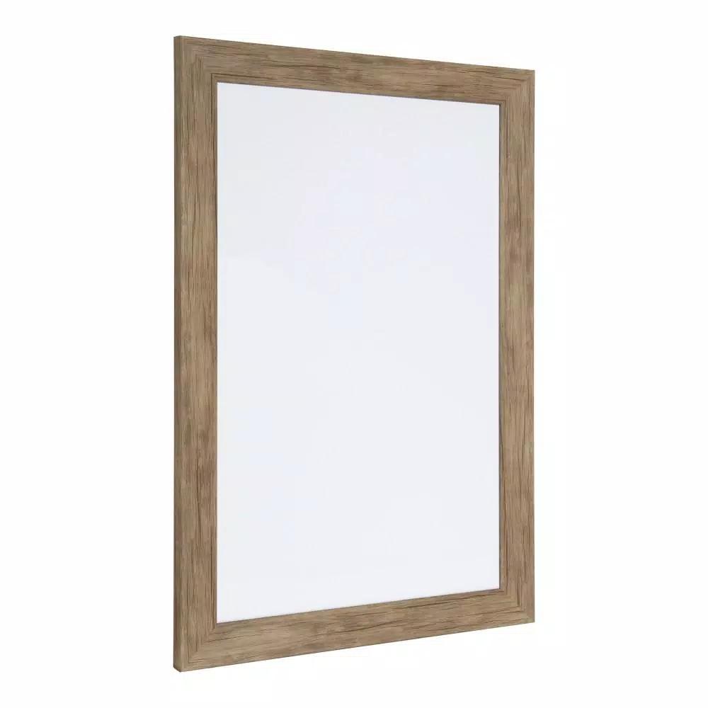 DesignOvation Kate and Laurel Beatrice Rustic Brown Magnetic Dry Erase Memo Board