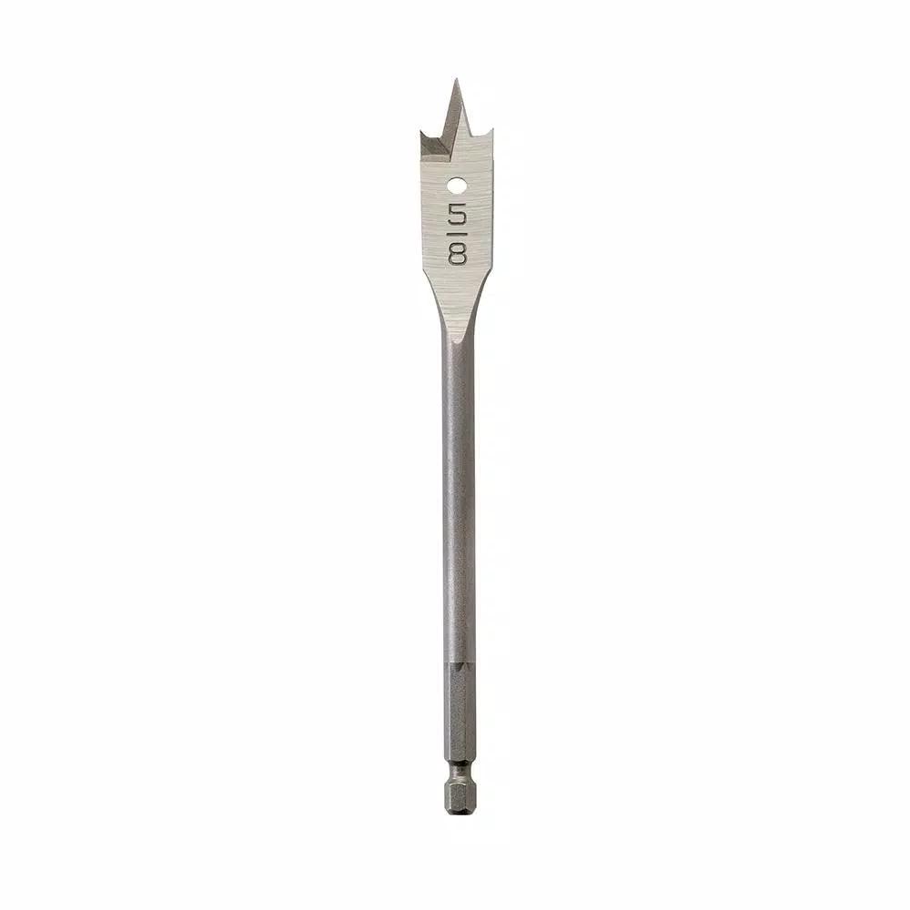 Milwaukee 13-Piece High Speed Wood Spade Bit Set, Heat-Treated Carbon Steel