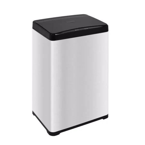 Innovaze 10.6 Gallon Stainless Steel Motion Sensing Touchless Kitchen Trash Can, Fingerprint Resistant