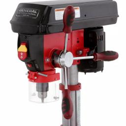 General International 10 in. Drill Press with 5-Speed Variable Control, Laser Guide, and LED Light thumbnail 8