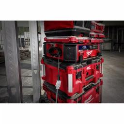 Milwaukee M18 PACKOUT Radio/Speaker with Built-In Charger and PACKOUT Dolly Utility Cart Bundle thumbnail 6