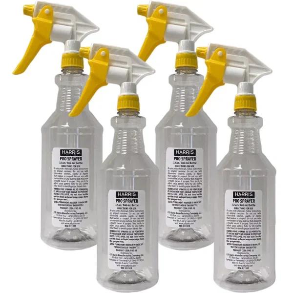 Harris Pro 32 oz. Professional Spray Bottles, 4-Pack