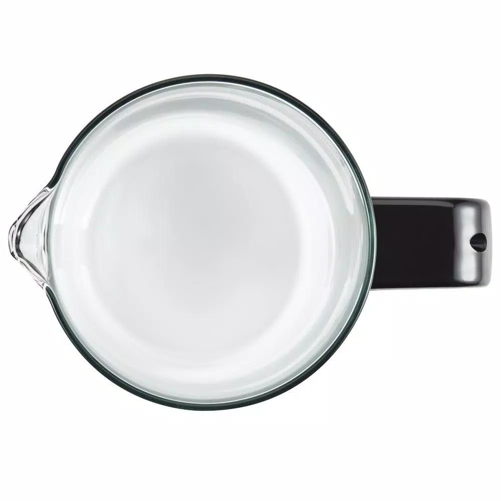 BonJour Coffee & Tea Riviera 8-Cup French Press with Coaster and Scoop, Black