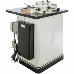 Shop Fox 3 HP Industrial Shaper with 3 Spindle Sizes and Reversible Speeds thumbnail 2