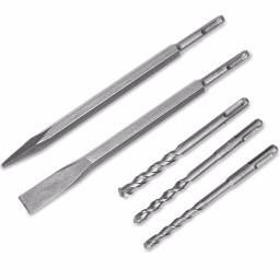 Stark 8.3 Amp 1/2 in. SDS-Plus Corded Rotary Hammer Drill Kit with Chisel Bit Set thumbnail 6
