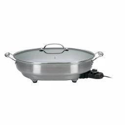 Cuisinart CSK-150 12 in. x 15 in. Stainless Steel Non-Stick Electric Skillet thumbnail 1