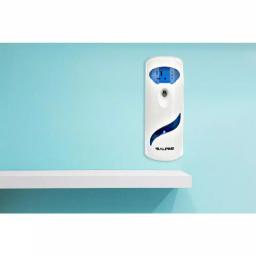 Alpine Industries Deluxe Automatic Aerosol Air Freshener Dispenser, 8.5 oz. Capacity, Blue/White thumbnail 5