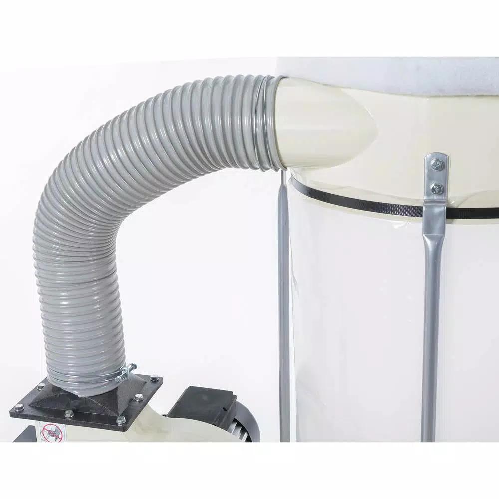 Shop Fox 2 HP Dust Collector with 12 in. Steel Impeller