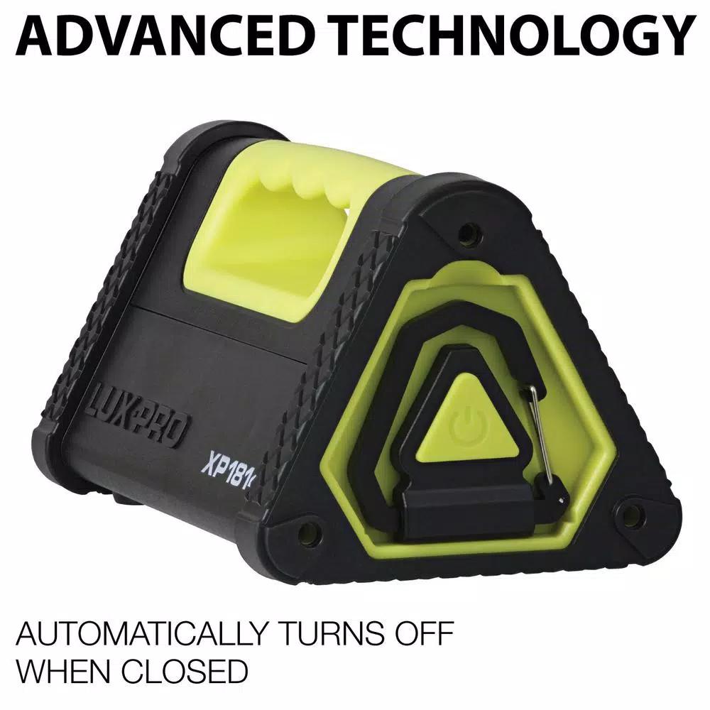 LUXPRO Pro Series 1300 Lumens Broadbeam LED Directional Pivoting Cordless Work Light