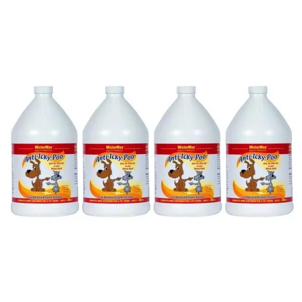 Anti-Icky-Poo Odor Remover, Liquid, 1 Gallon (Case of 4)