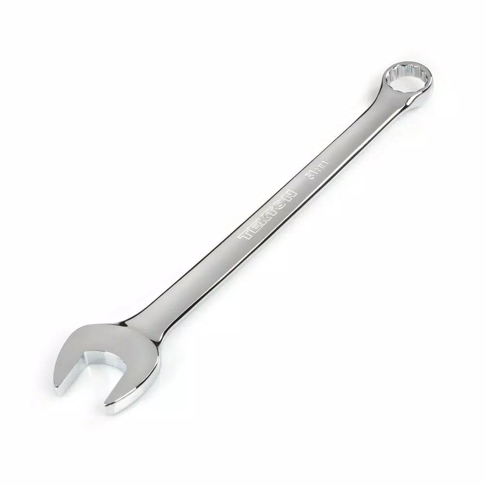TEKTON 31 mm Combination Wrench, 12-Point Box End, Metric