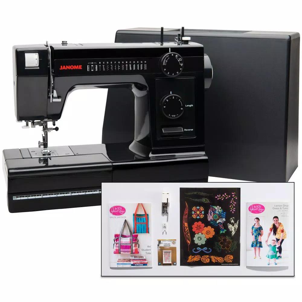 Janome HD1000 Black Edition Industrial-Grade Sewing Machine with 14 Stitches