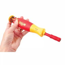 Wiha 7-Piece Insulated SlimLine Ultra Driver Screwdriver Set, 1000V VDE Certified thumbnail 5
